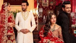 Dur-e-Fishan and Affan Waheed pair-up for a regal photoshoot