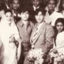 Lata Mangeshkar, Raj Kapoor, Nargis, and Shashi Kapoor in one frame