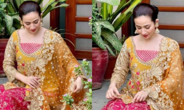 Sana Javed exudes her desi glam in recent photos
