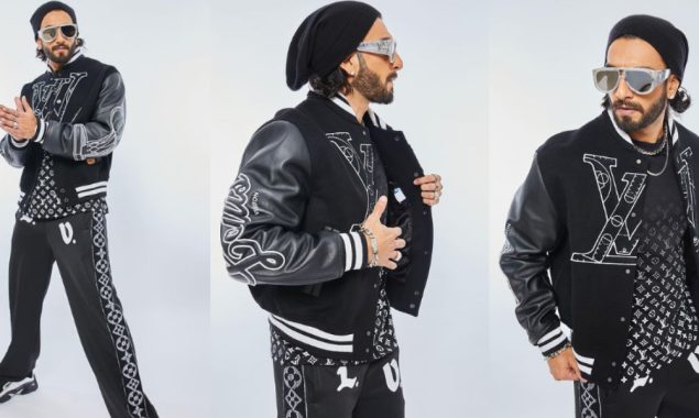 Ranveer Singh looks dashing in a sporty cool look