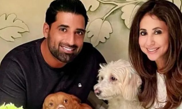 Urmila Matondkar celebrates birthday with husband and her pets