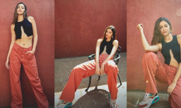 Photos: Ananya Panday looks bossy in a Lionne outfit!