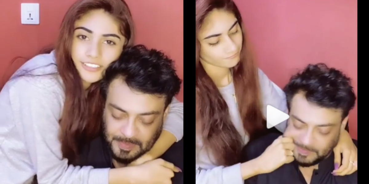 Aamir Liaquat Hussain Romantic Video With Third Wife Dania Shah Goes Viral