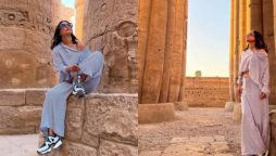 Hina Khan shares surreal photos from her trip to Egypt