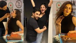 Hira Mani celebrates her cheery birthday with husband and kids