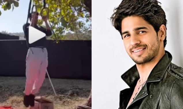 Sidharth Malhotra shares his workout video from the set of ‘Yodha’