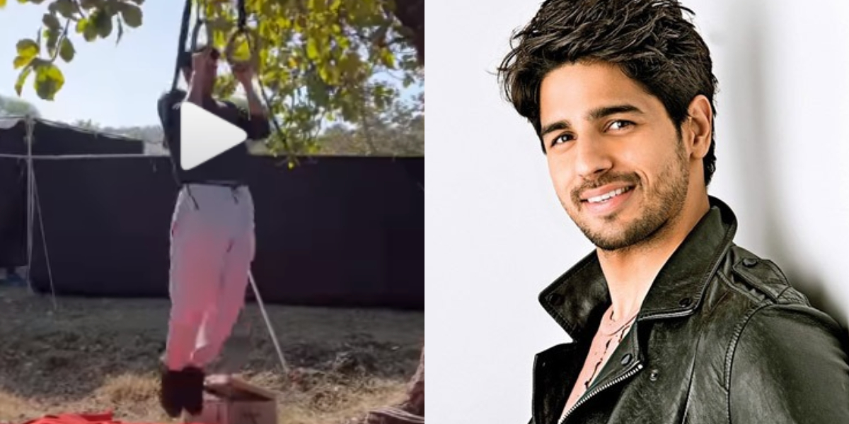 Sidharth Malhotra shares his workout video from the set of 'Yodha'