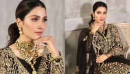 PHOTOS: Ayeza Khan makes for a starry vision in a black outfit