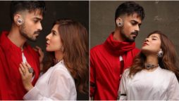 Ayesha Omar and Sachal Afzal's sizzling photoshoot set internet on fire