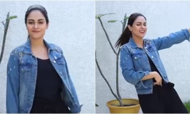 Amar Khan shows off her moves to #WhyNotDanceMeriJaan dance challenge 