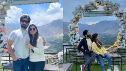 Aiman Khan shares loved-up pictures to wish Muneeb Butt a Valentine’s Day