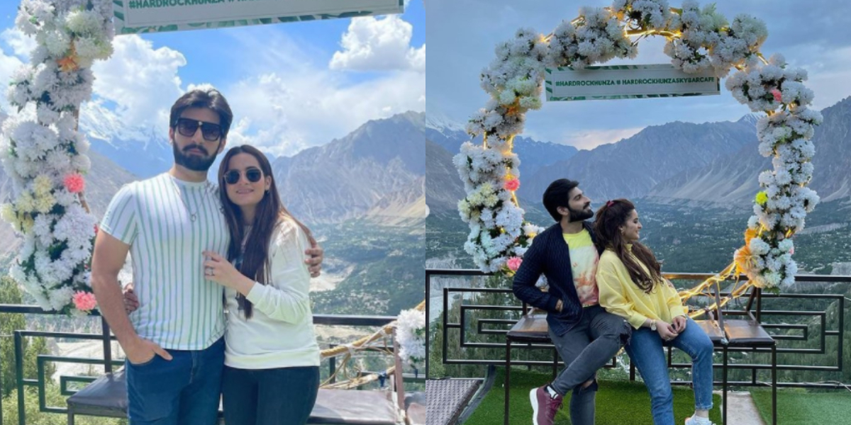 Aiman Khan shares loved-up pictures to wish Muneeb Butt a Valentine’s Day
