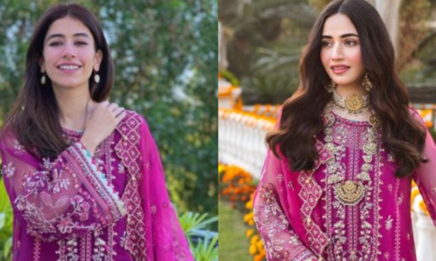 Syra Yousuf OR Sana Javed, who looks pretty in this outfit?