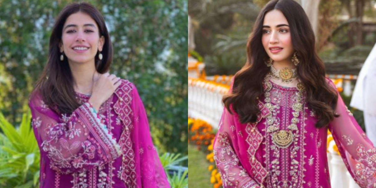 Syra Yousuf OR Sana Javed, who looks pretty in this outfit?