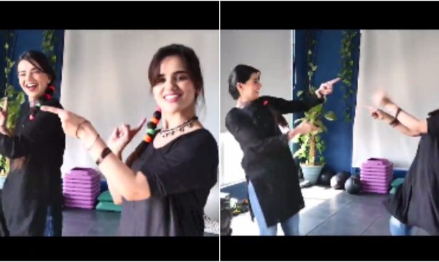 WATCH: Srha Asgr and Rabya Kulsoom’s #WhyNotDanceMeriJaan dance challenge 