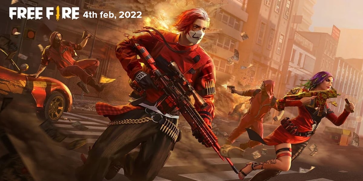 Garena Free Fire Redeem Codes 4 february 2022