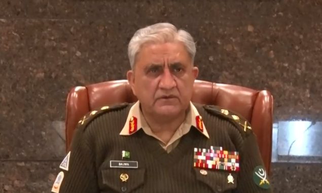 General Bajwa reiterates to eliminate all remnants of terrorists, their abettors