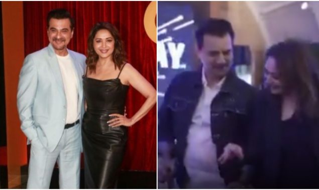 Madhuri Dixit & Sanjay Kapoor shake legs to their hit Ankhiyaan Milaoon