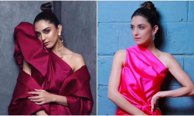Maya Ali strikes sultry pose for Instagram in a vivid pink attire