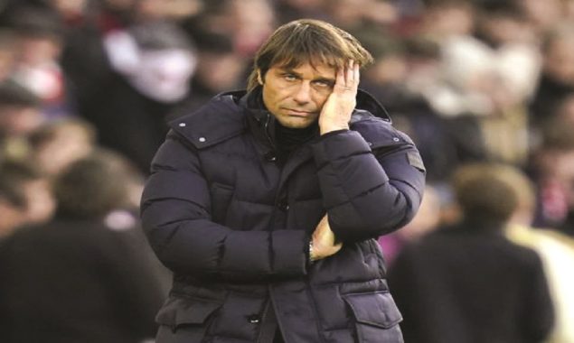 Conte to assess his future at Tottenham