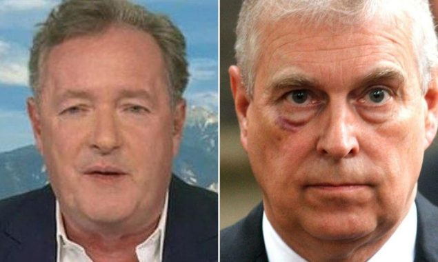 Piers Morgan has expressed his desire to ‘puke’ at Prince Andrew’s sexual assault settlement