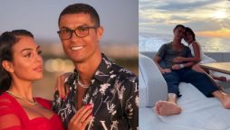 Georgina Rodriguez Valentine's Day celebration with Cristiano Ronaldo