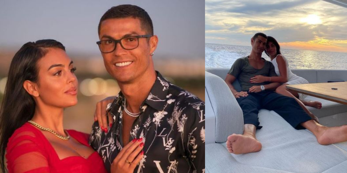 Georgina Rodriguez Valentine's Day celebration with Cristiano Ronaldo