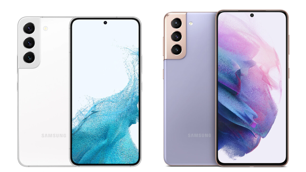 Samsung Galaxy S21 Vs S2