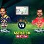 PSL 2022: Quetta Gladiators Vs Islamabad United | QG VS IU – Match Preview | Predictions