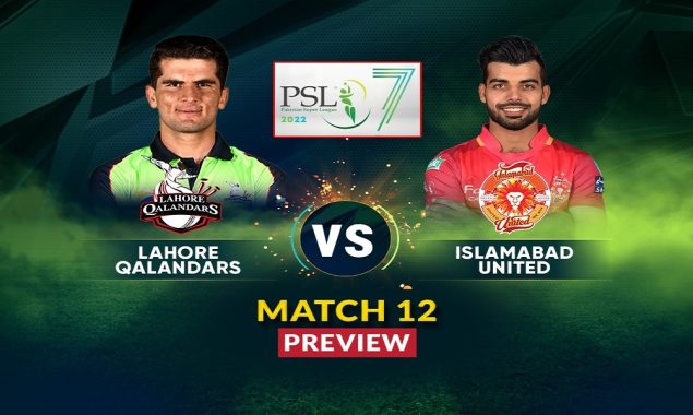PSL 2022: Islamabad United Vs Lahore Qalandars | IU VS LQ – Match Preview | Predictions