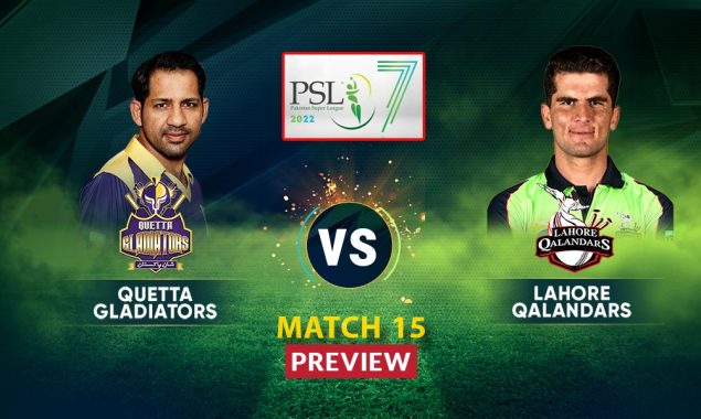 PSL 2022: Quetta Gladiators Vs Lahore Qalandars | QG VS LQ – Match Preview | Predictions