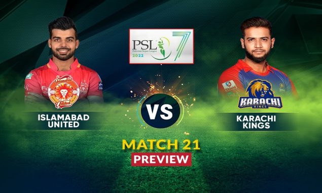 PSL 2022: Islamabad United vs Karachi Kings | IU VS KK – Match Preview | Predictions