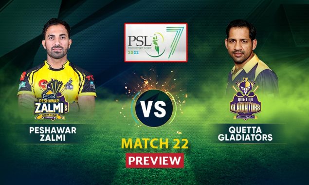 PSL 2022: Quetta Gladiators vs Peshawar Zalmi | QG vs PZ – Match Preview | Predictions