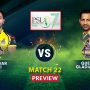 PSL 2022: Quetta Gladiators vs Peshawar Zalmi | QG vs PZ – Match Preview | Predictions