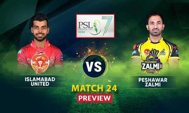 PSL 2022: Islamabad United vs Peshawar Zalmi | IU vs PZ – Match Preview | Predictions