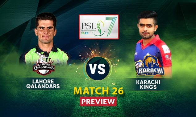 PSL 2022: Lahore Qalandars vs Karachi Kings | LQ vs KK – Match Preview | Predictions