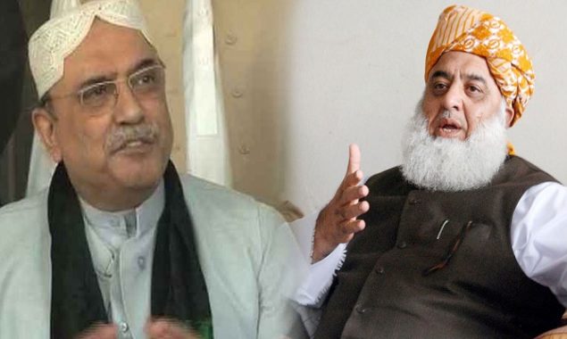 Asif Zardari, Maulana Fazl discuss political situation