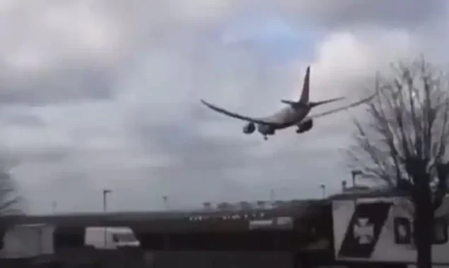Watch Video: The video of Air India flight landing in London during Storm Eunice goes viral  