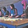 Afghan women make their own sweet