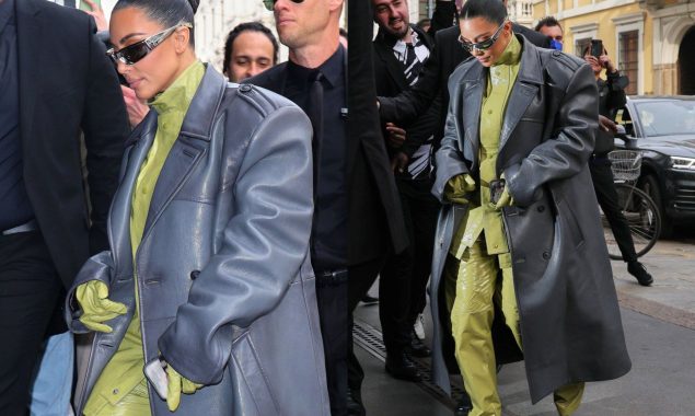 Kim Kardashian slays her curves at Milan Fashion Week