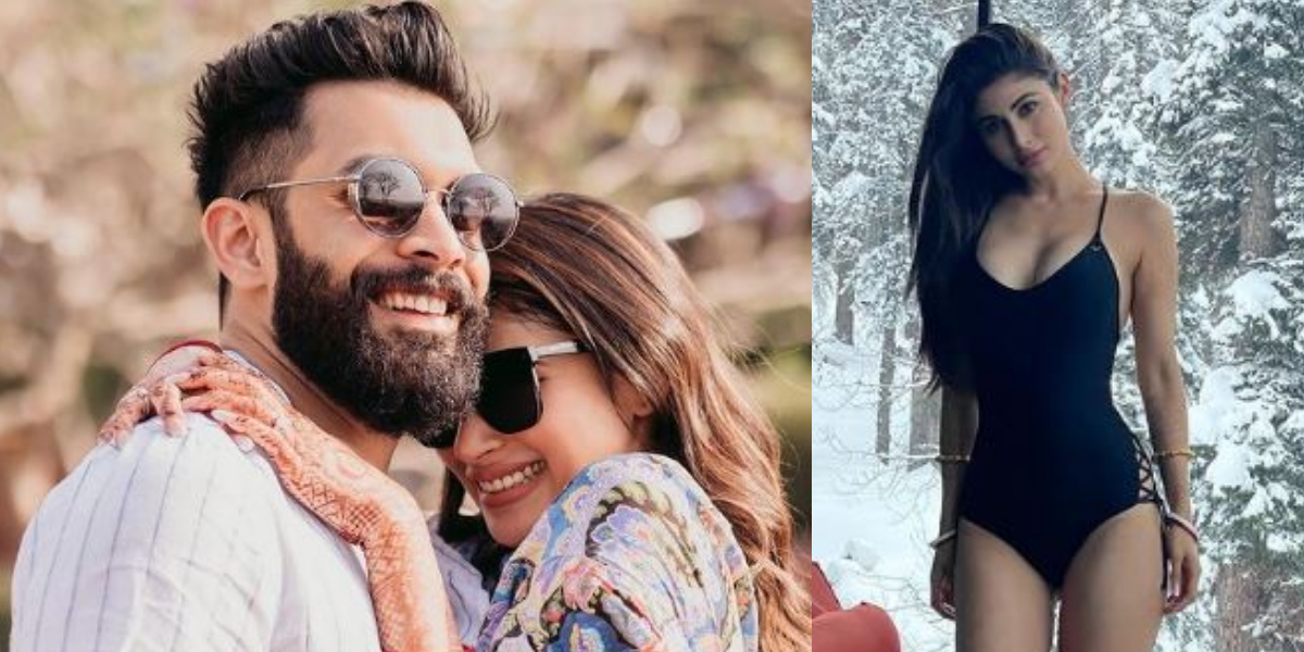 Mouni Roy black swimsuit