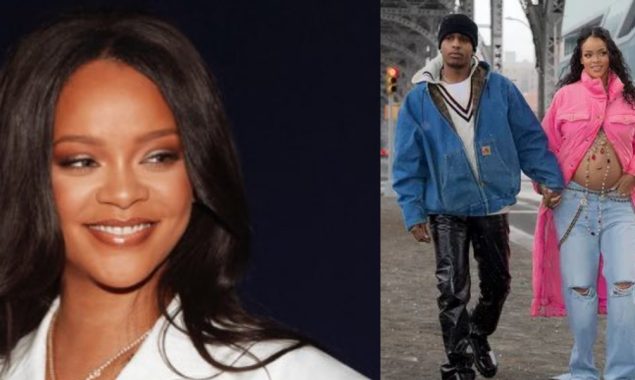 Rihanna leaves fans guessing gender of the baby after she drops hint