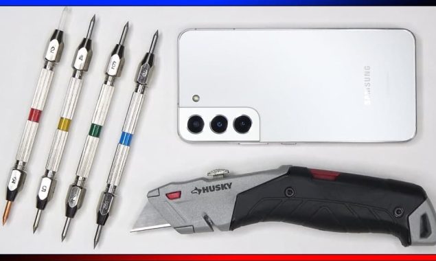 The Samsung Galaxy S22 is subjected to durability testing and is disassembled on video