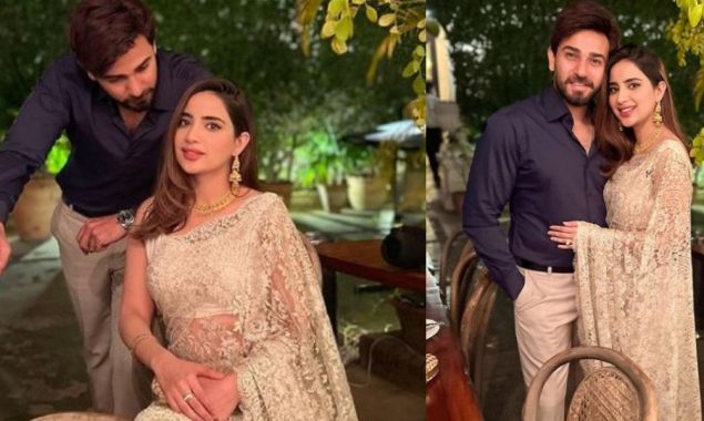 Ali & Saboor treats fans with scintillating clicks at a post-wedding dinner