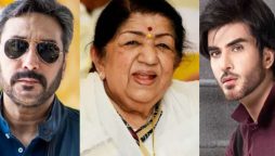 Lata Mangeshkar Pakistani actors pay tribute