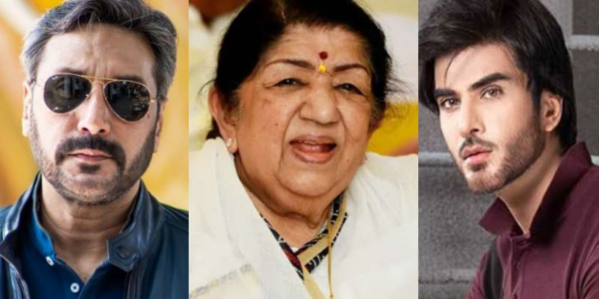 Lata Mangeshkar Pakistani actors pay tribute