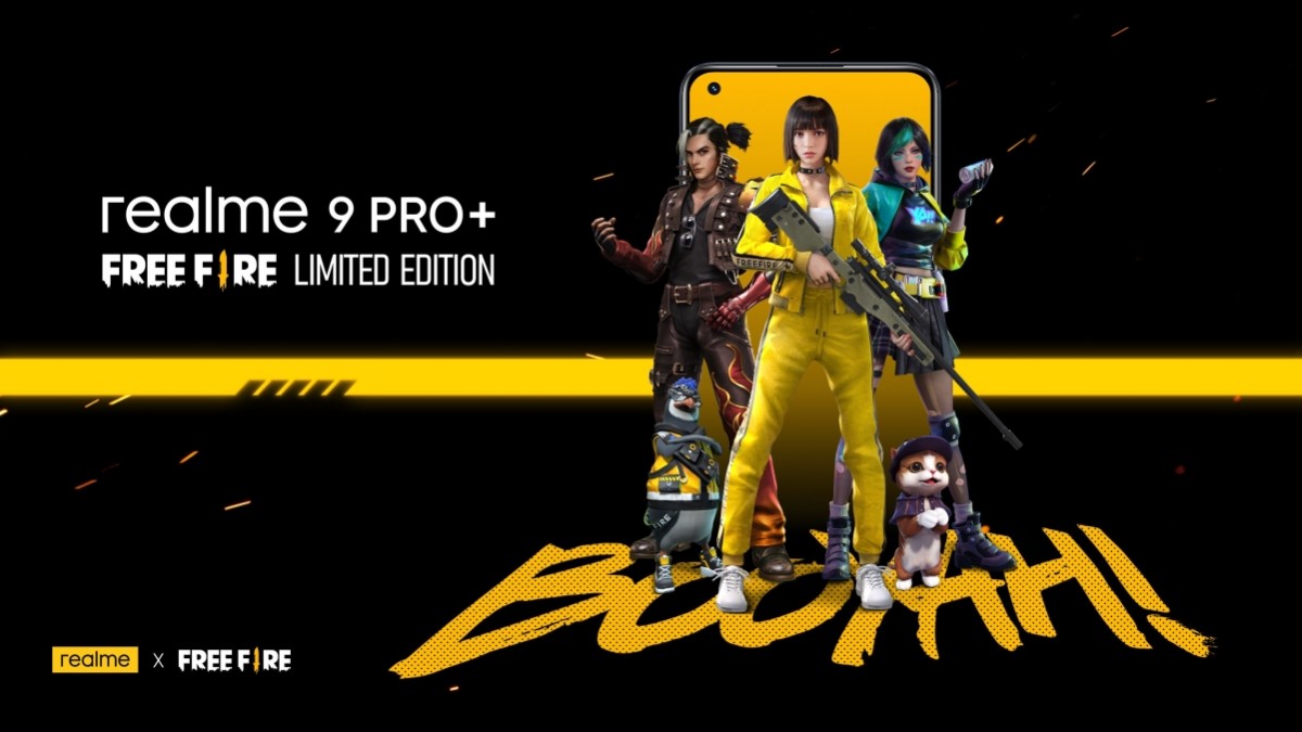 The Realme 9 Pro+ will be available in a limited Free Fire Edition