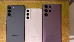 Armor Aluminum and Gorilla Glass Victus+ on the Samsung Galaxy S22 Ultra subjected to a drop test