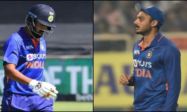 IND VS WI: Axar Patel, KL Rahul ruled out of T20 squad