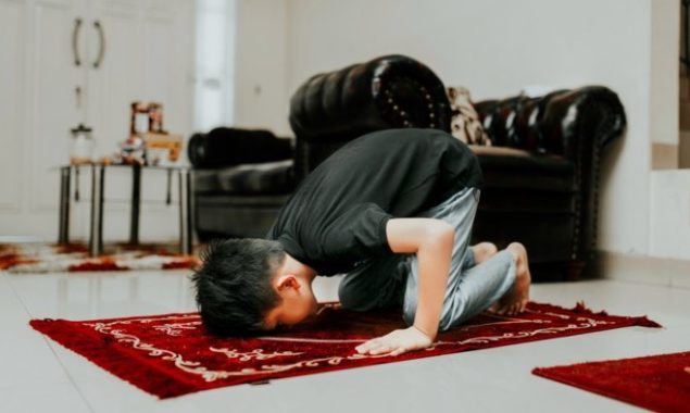 A video of students offering namaz inside the classroom has gone viral